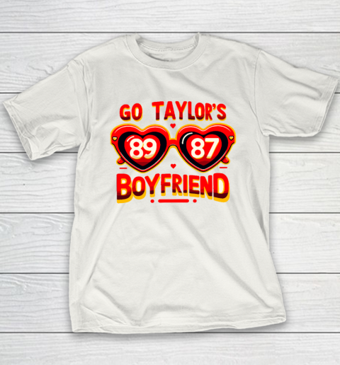 Super Bowl Go Taylor's Boyfriend Youth T-Shirt