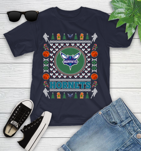 Charlotte Hornets Merry Christmas NBA Basketball Loyal Fan Ugly Shirt 101