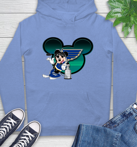 NHL St.Louis Blues Stanley Cup Mickey Mouse Disney Hockey T Shirt Hoodie 11