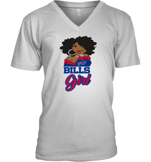 Buffalo Bills Girl V-Neck T-Shirt