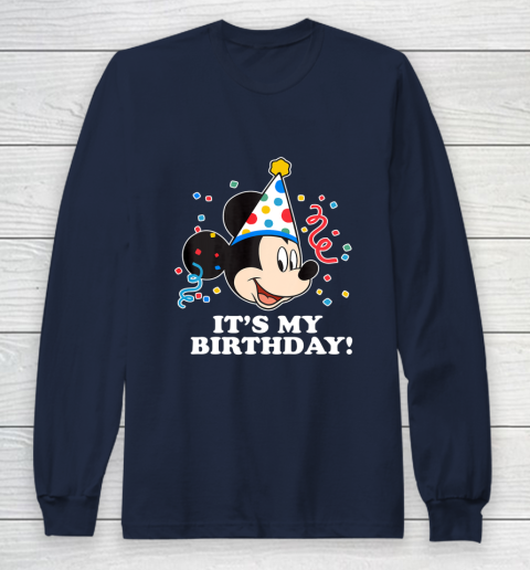 Disney Mickey Mouse Its My Birthday Long Sleeve T-Shirt 2