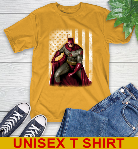 Arizona Diamondbacks MLB Baseball Batman DC American Flag Shirt T-Shirt - Image 3