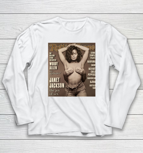 Janet Jackson Rolling Stone Long Sleeve T-Shirt