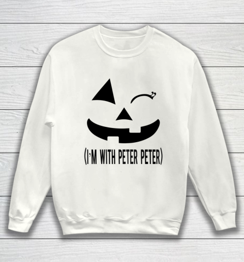 Peter Peter Pumpkin Eater Halloween Couples Costume Sweatshirt