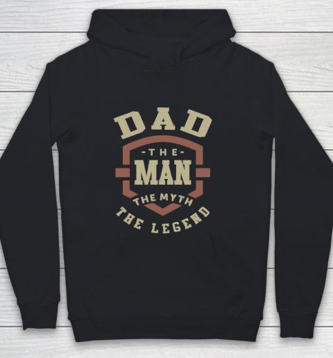 Father's Day Funny Gift Ideas Apparel  Dad The Myth T Shirt Youth Hoodie
