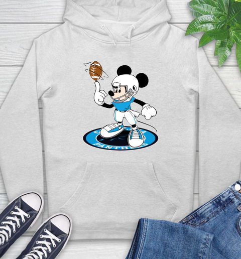 NFL Football Carolina Panthers Cheerful Mickey Disney Shirt Hoodie 2