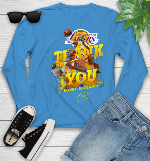 Great Thank you Kobe Bryant Los Angeles Lakers signature shirt 119