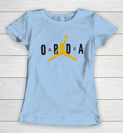 Air Jordan 12 University Gold Women s T Shirt Tee For Sports