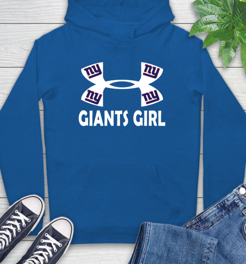 NFL New York Giants Girl Under Armour Football Sports Hoodie