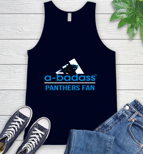 Carolina Panthers NFL Football A Badass Adidas Adoring Fan Sports Tank Top 2
