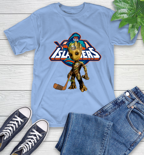 New York Islanders NHL Hockey Groot Marvel Guardians Of The Galaxy T-Shirt 11