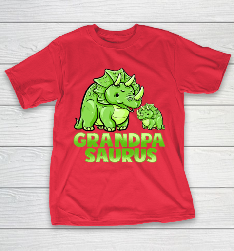 Grandpa Funny Gift Apparel  Grandpa Saurus Dinosaur Funny Grandpasaur T-Shirt 19