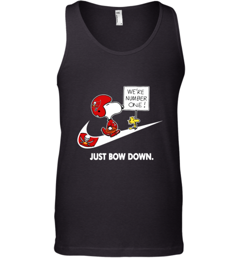 Tampa Bay Buccaneers Are Number One – Just Bow Down Snoopy Tank Top