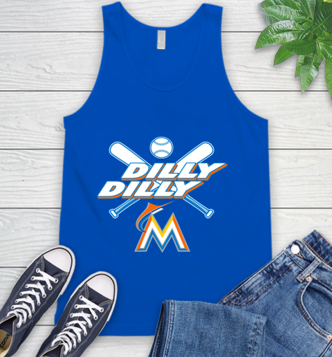 MLB Miami Marlins Dilly Dilly Baseball Sports Tank Top 5