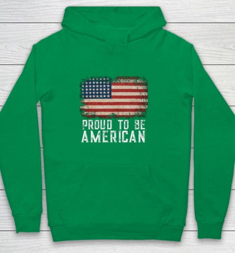 Proud American Patriotic USA Flag Youth Hoodie 4