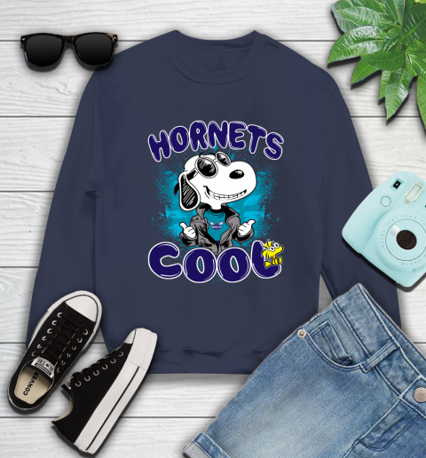 NBA Basketball Charlotte Hornets Cool Snoopy Shirt Sweatshirt 2