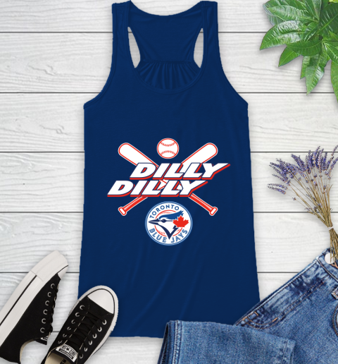MLB Toronto Blue Jays Dilly Dilly Baseball Sports Racerback Tank 9