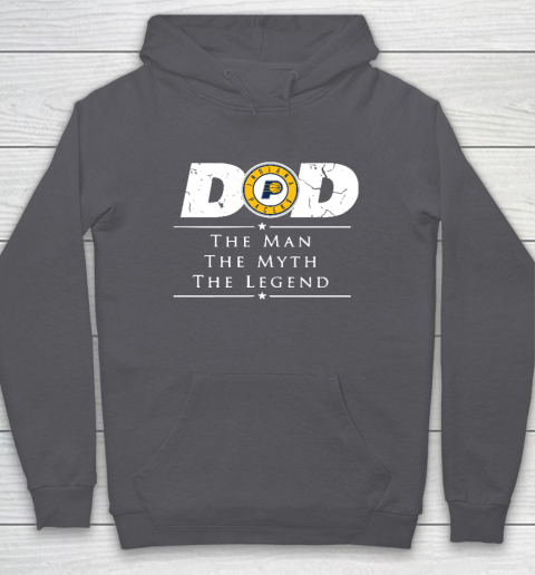 Indiana Pacers NBA Basketball Dad The Man The Myth The Legend Hoodie 4