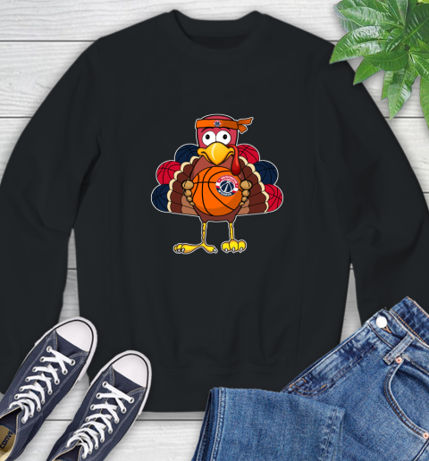 Washington Wizards Turkey thanksgiving day Sweatshirt 2