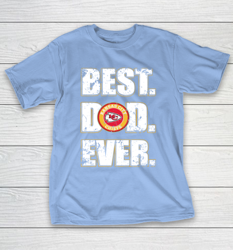 NFL Kansas City Chiefs Football Best Dad Ever Family Shirt T-Shirt 10