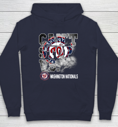 MLB Washington Nationals Baseball Can't Stop Vs Nationals Hoodie 2