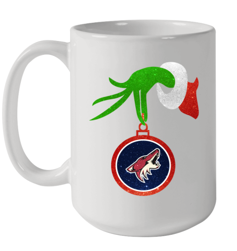 Arizona Coyotes Grinch Merry Christmas NHL Hockey Ceramic Mug 15oz