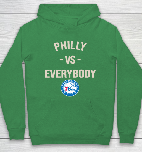 Philadelphia 76ers Vs Everybody Hoodie - Image 6