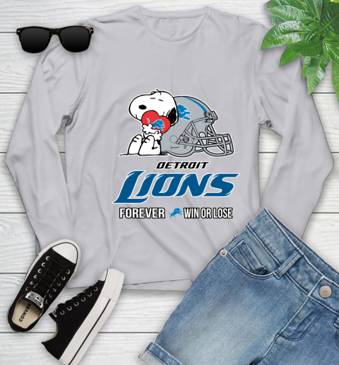 NFL The Peanuts Movie Snoopy Forever Win Or Lose Football Detroit Lions 129