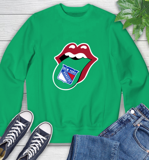 New York Rangers NHL Hockey Lips I Root For My Team Adoring Fan 30