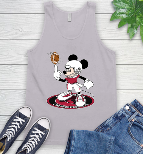 NFL Football Arizona Cardinals Cheerful Mickey Disney Shirt fish pond Tank Top 4