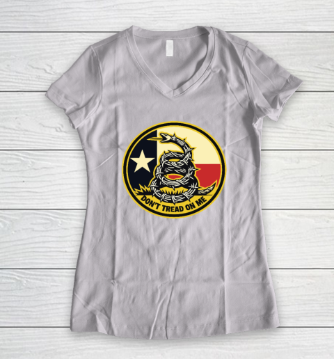 Stand With Texas Don't Tread On Texas Women's V-Neck T-Shirt