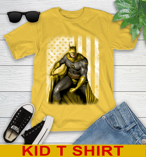 Los Angeles Chargers NFL Football Batman DC American Flag Shirt Youth T-Shirt 9
