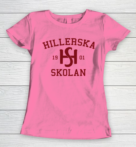 Hillerska Grey  Young Royals Hillerska School Women's T-Shirt 9