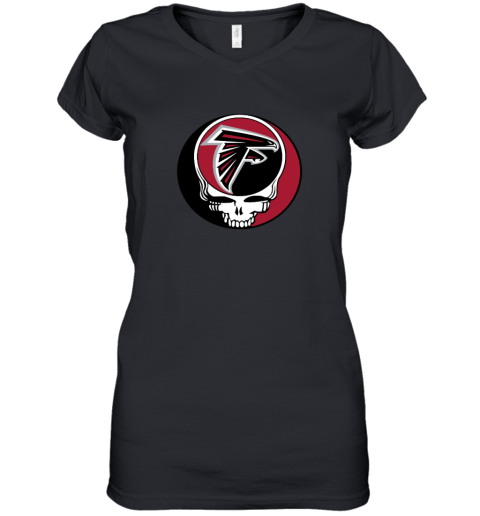 Atlanta Falcons x Grateful Dead Women's V-Neck T-Shirt