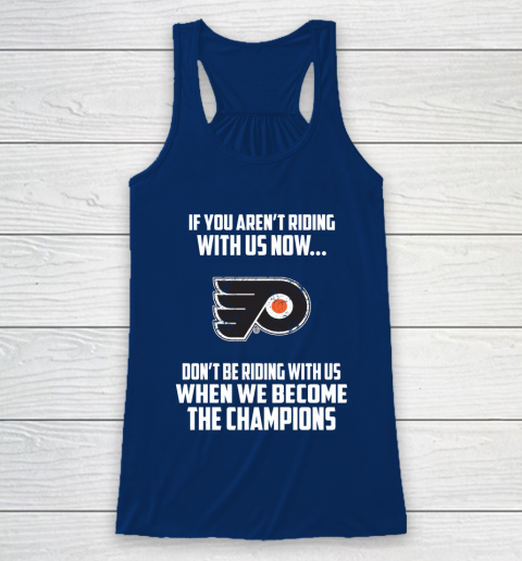 NHL Philadelphia Flyers Hockey We Become The Champions Racerback Tank 6