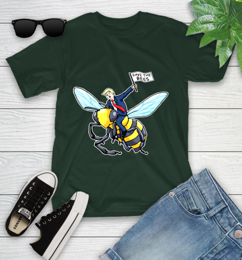 Save The Bees Donald Trump shirt Youth T-Shirt 5