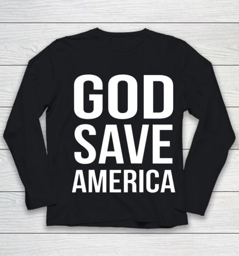 God Save America Youth Long Sleeve