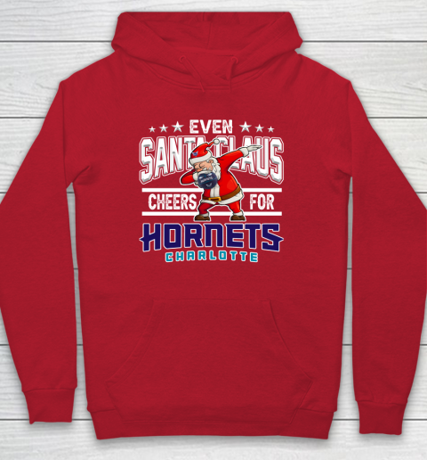Charlotte Hornets Even Santa Claus Cheers For Christmas NBA Hoodie 8 Charlotte Hornets Even Santa Claus Cheers For Christmas NBA Hoodie - Image 8