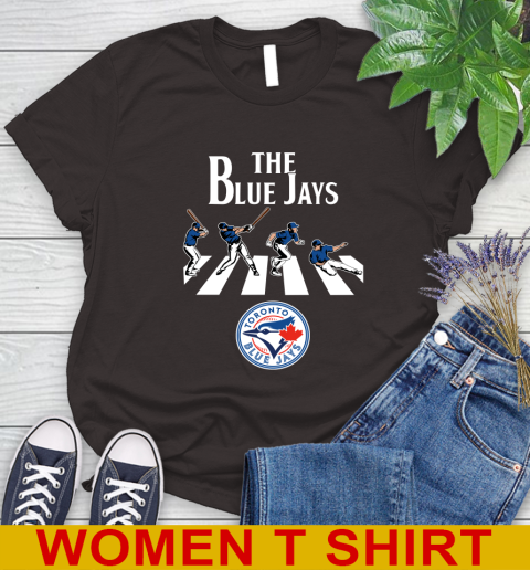 MLB Baseball Toronto Blue Jays The Beatles Rock Band Shirt Women's T-Shirt 9