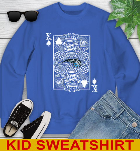 Orlando Magic NBA Basketball The King Of Spades Death Cards Shirt Youth Sweatshirt 6