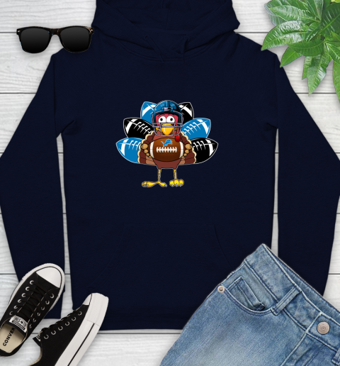 Detroit Lions Turkey Thanksgiving Day Youth Hoodie 4