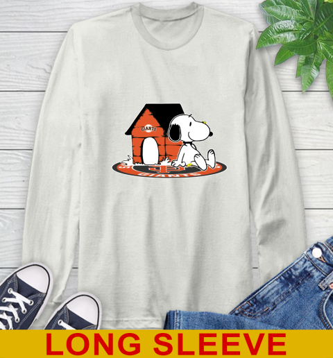 MLB Baseball San Francisco Giants Snoopy The Peanuts Movie Shirt Long Sleeve T-Shirt 12