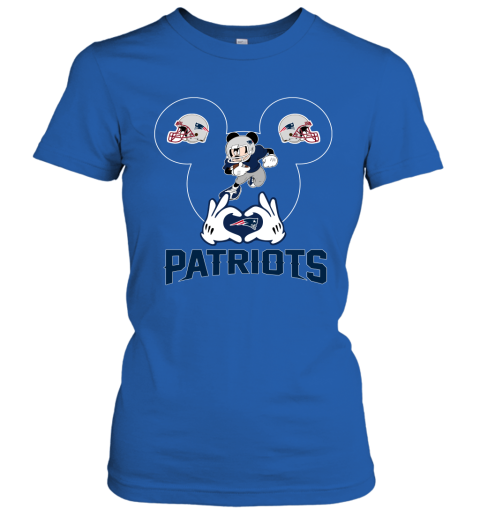 ttdd i love the patriots mickey mouse new england patriots ladies t shirt 20 front royal