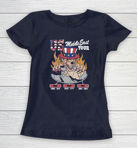 US Middle East Tour Iraq Iran AFG Women's T-Shirt 2