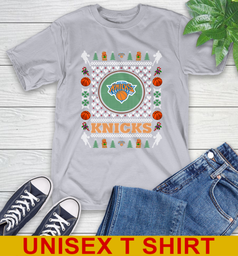New York Knicks Merry Christmas NBA Basketball Loyal Fan T-Shirt 5