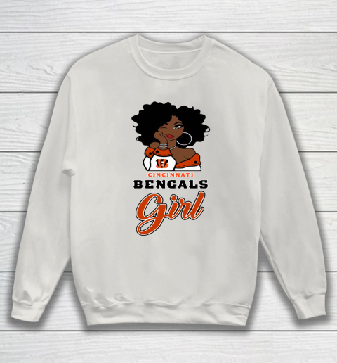 Cincinnati Bengals Girl NFL Sweatshirt 10