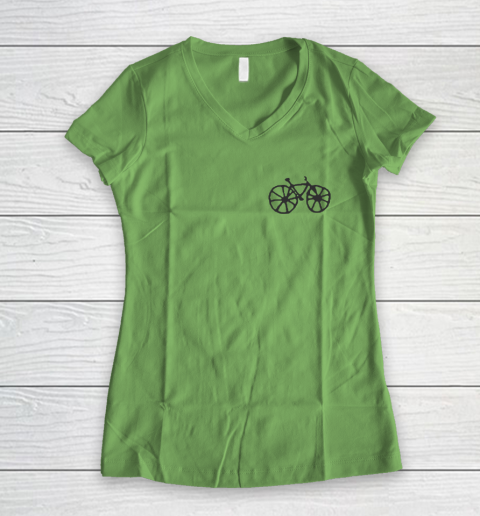 UMANO BICYCLE Women's V-Neck T-Shirt - Image 6