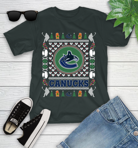 Vancouver Canucks Merry Christmas NHL Hockey Loyal Fan Ugly Shirt 105