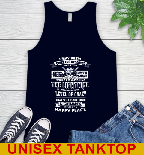 Tampa Bay Lightning NHL Hockey If You Mess With Me While I'm Watching My Team Tank Top 2