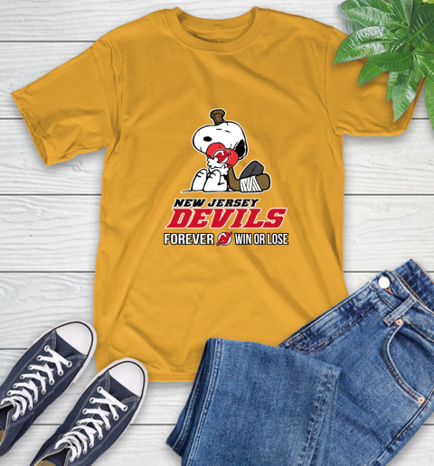 NHL The Peanuts Movie Snoopy Forever Win Or Lose Hockey New Jersey Devils 3